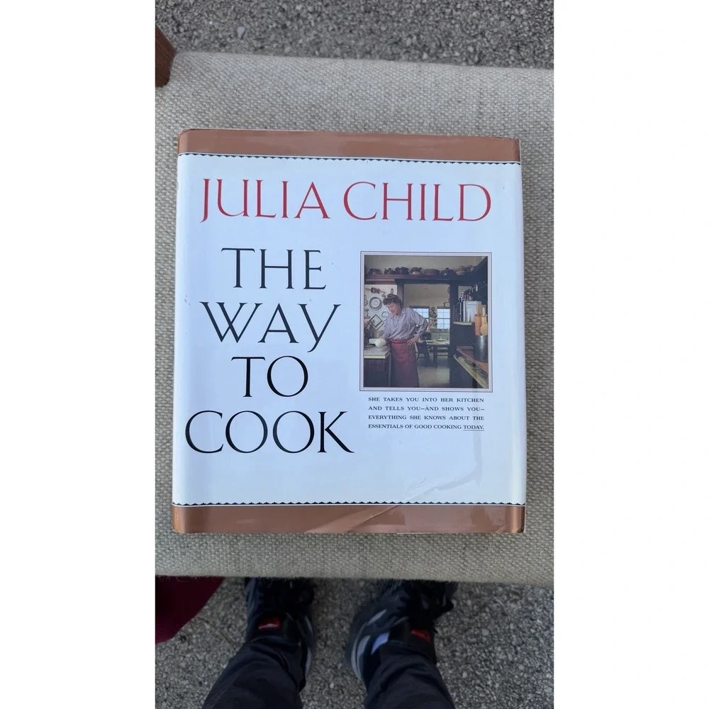 Julia Child The‎ Way to Cook 1989 Hardcover Cookbook w/ Dust Jacket